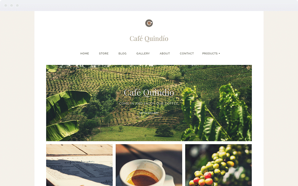 Screenshot Design Café Quindío Screenshot Design Café Quindío