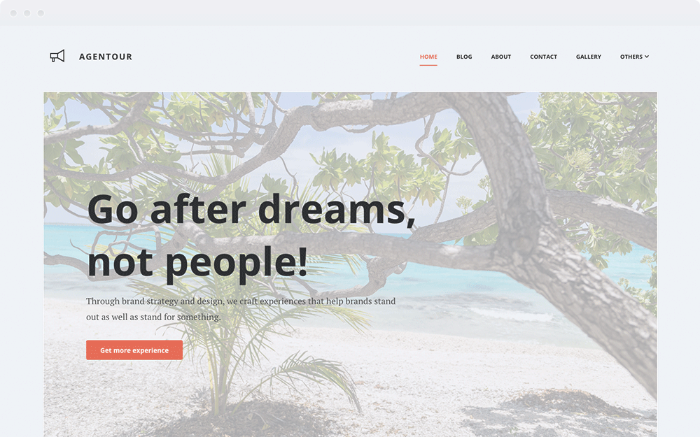 Screenshot Design Agentour Screenshot Design Agentour