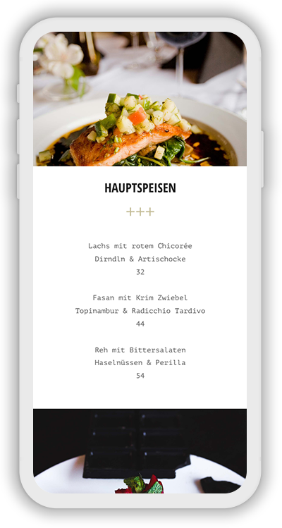 Restaurant Template Mobile Screenshot 2